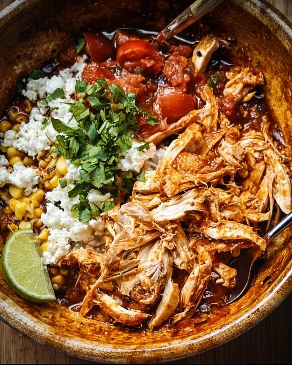 Delicious Chicken Burrito Bowl with fresh ingredients and vibrant toppings.