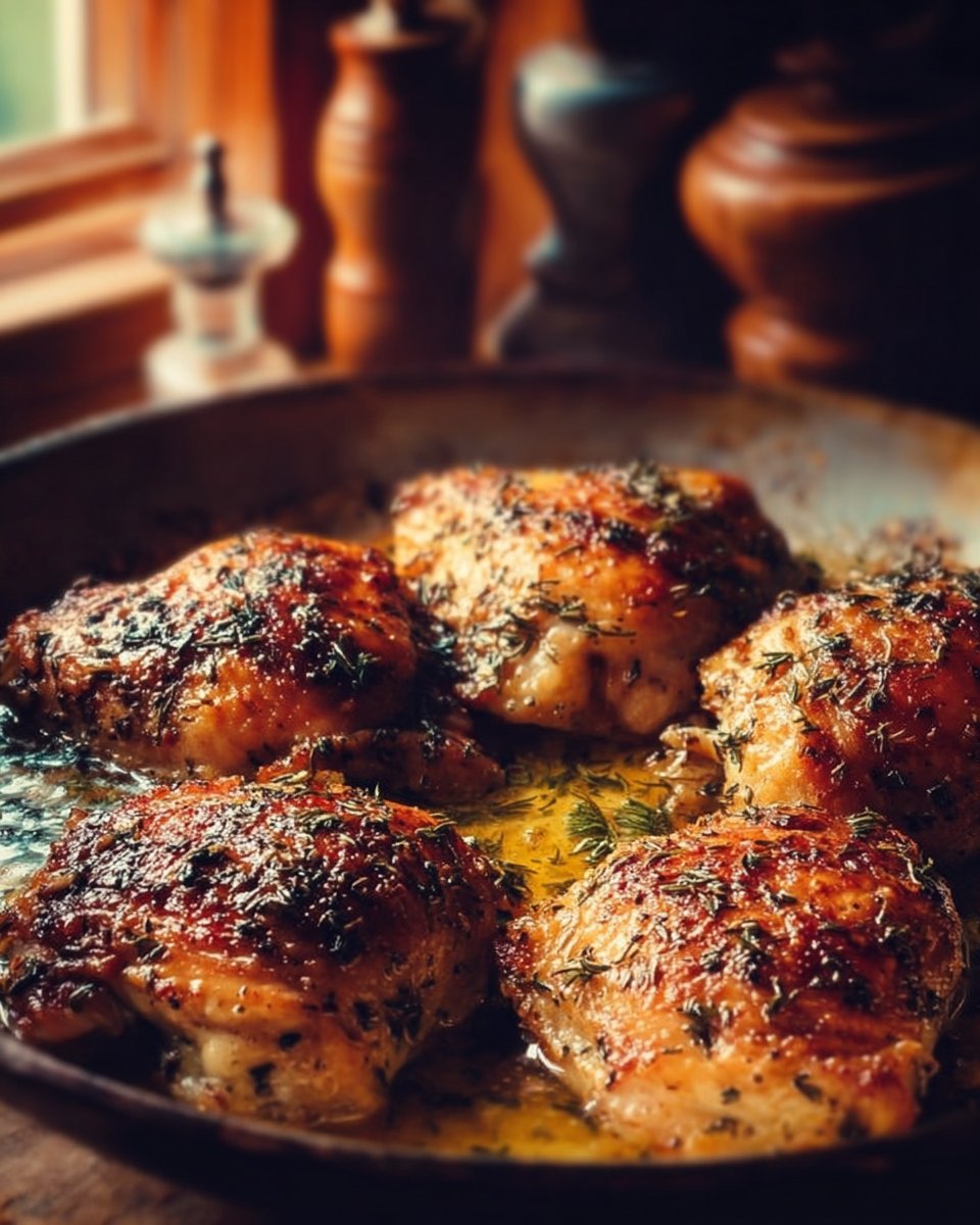 Oven-Baked Boneless Chicken Thighs 2 Oven-Baked Boneless Chicken Thighs