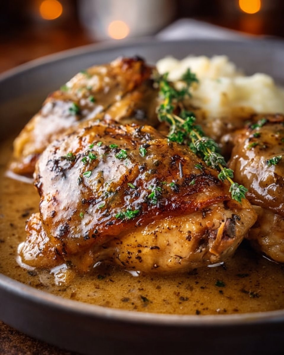 Crockpot Chicken and Gravy
