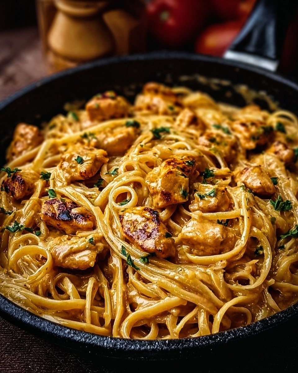 Cowboy Butter Chicken Linguine