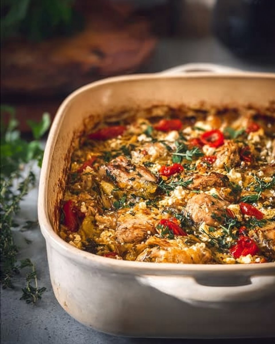 Greek Chicken Casserole