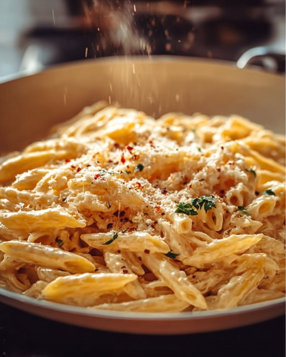 One Pot Creamy Garlic Pasta 2 One Pot Creamy Garlic Pasta