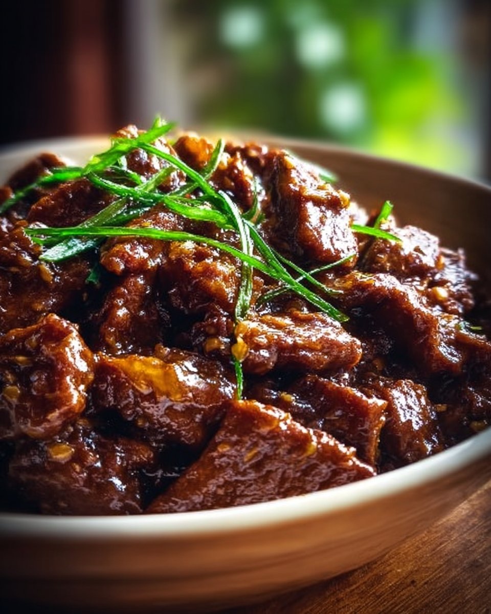 Slow Cooker Mongolian Beef 2 Slow Cooker Mongolian Beef