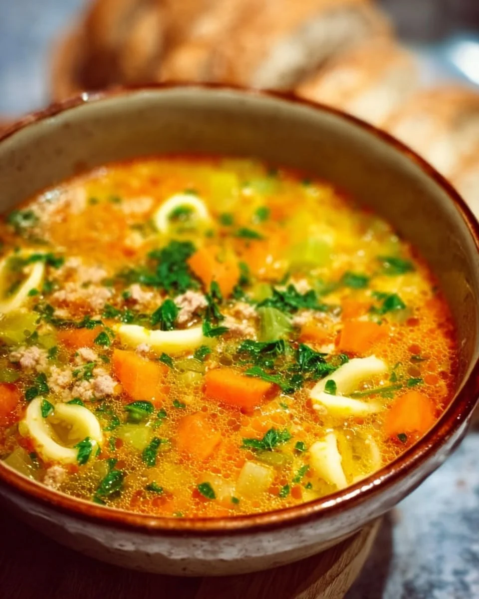 Busy Day Soup 1 A bowl of delicious busy day soup, perfect for quick meals.