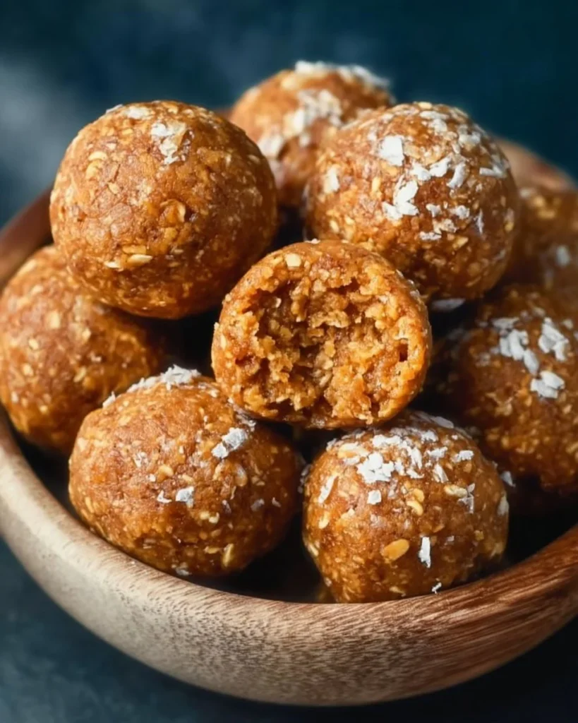 Healthy Pumpkin Protein Balls recipe with nutritious ingredients