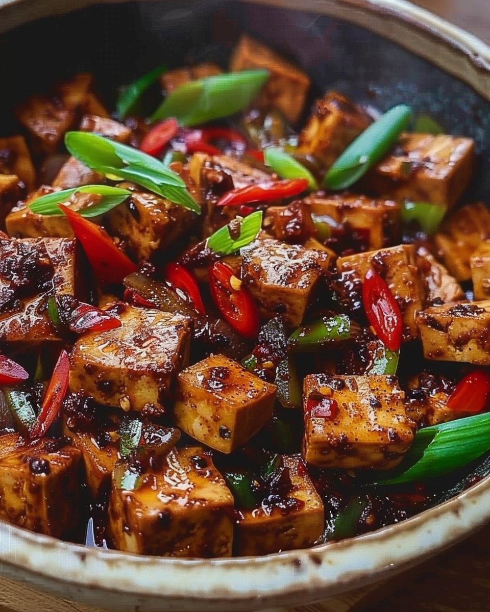 Black Pepper Tofu