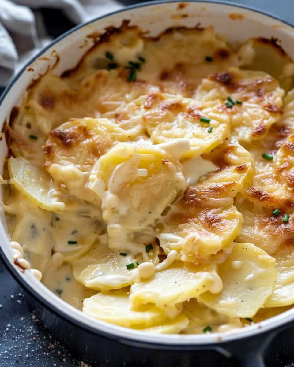 Crockpot Scalloped Potatoes