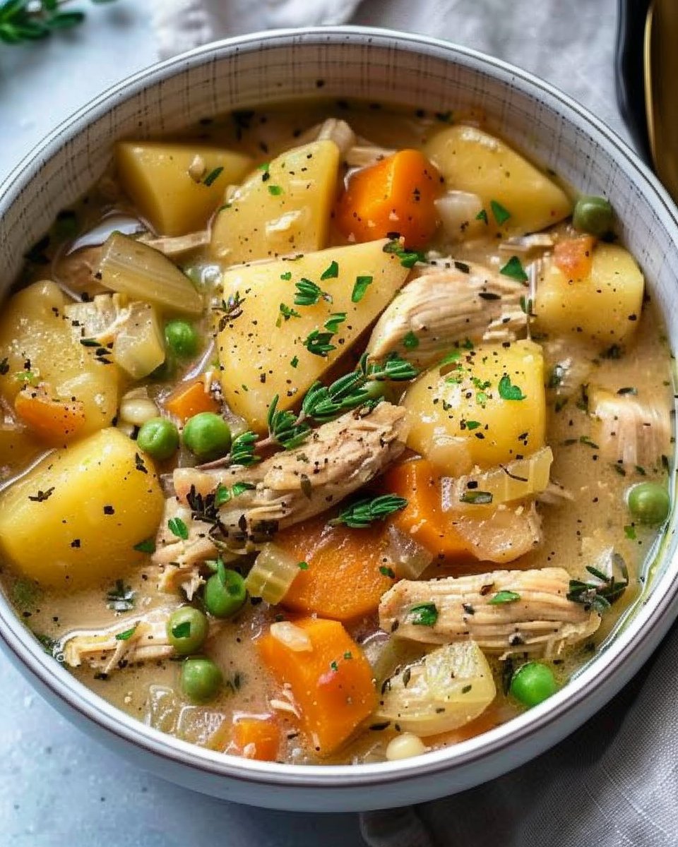 Slow Cooker Chicken Stew Recipe