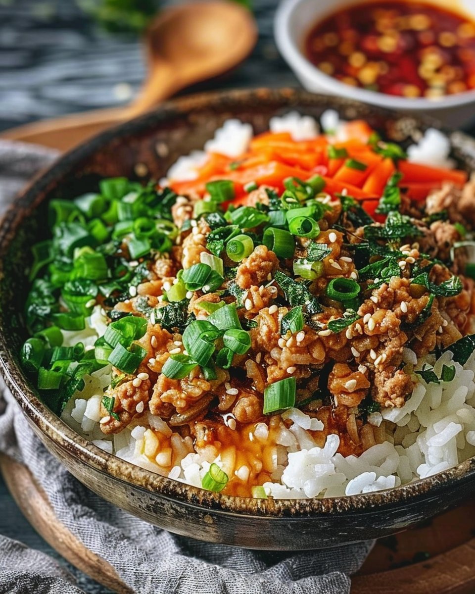 Bang Bang Ground Turkey Rice Bowls 2 Bang Bang Ground Turkey Rice Bowls