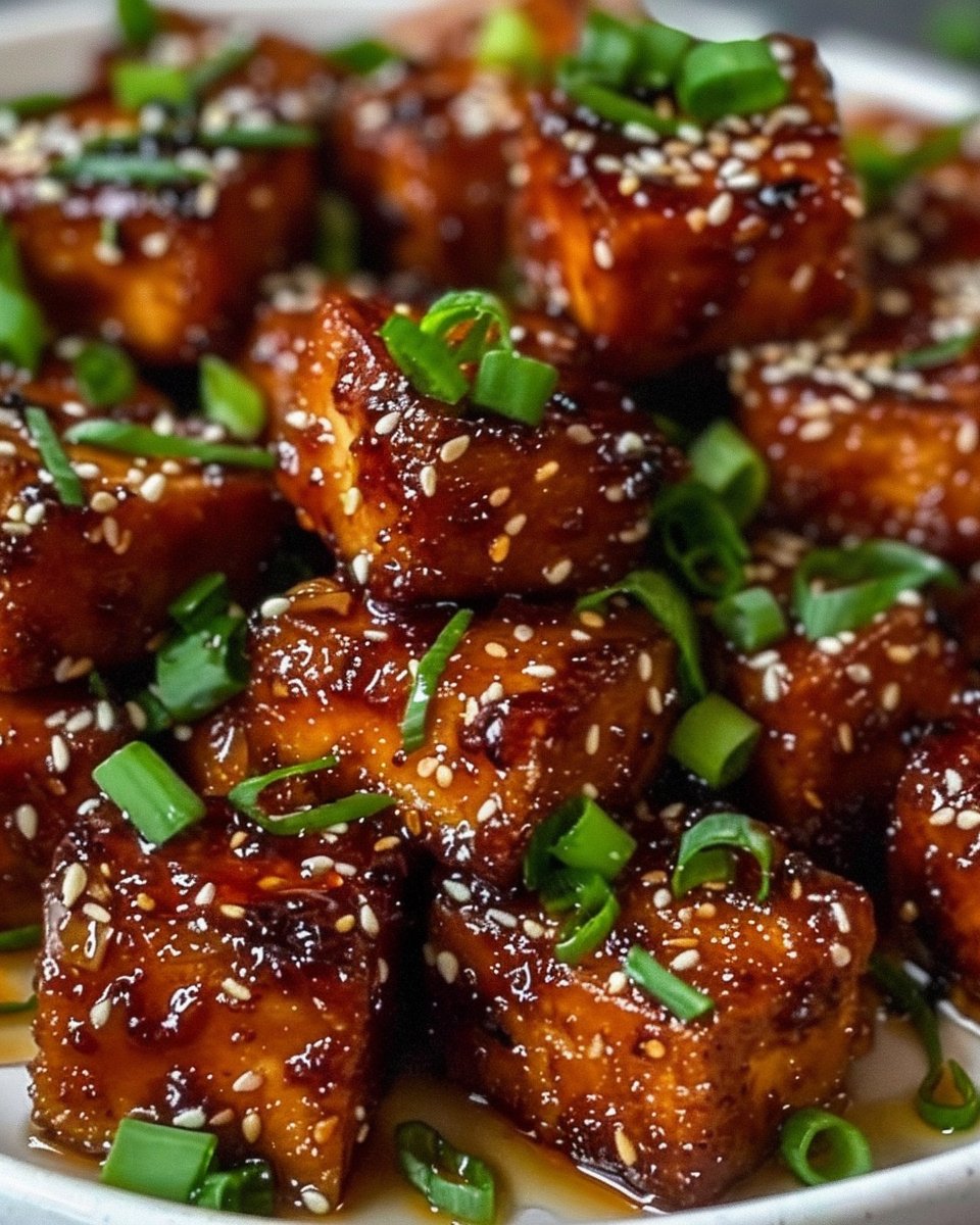 Crispy honey garlic tofu recipe that will amaze you!