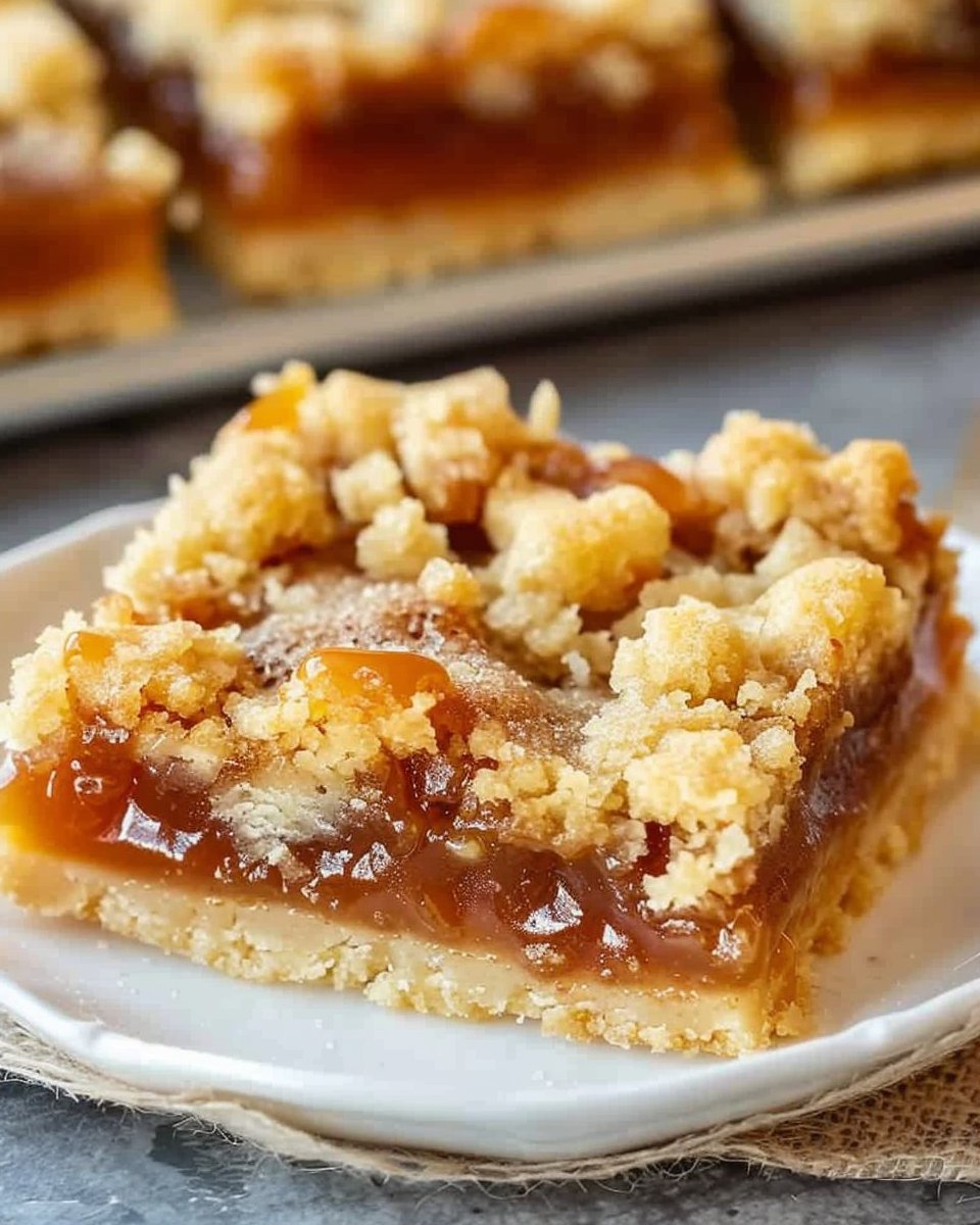 Caramel Crumb Bars