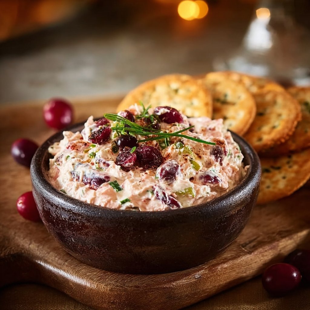 Cranberry Jalapeño Cream Cheese Dip