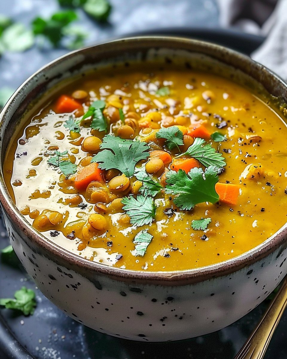 Vegan Curry Lentil Soup