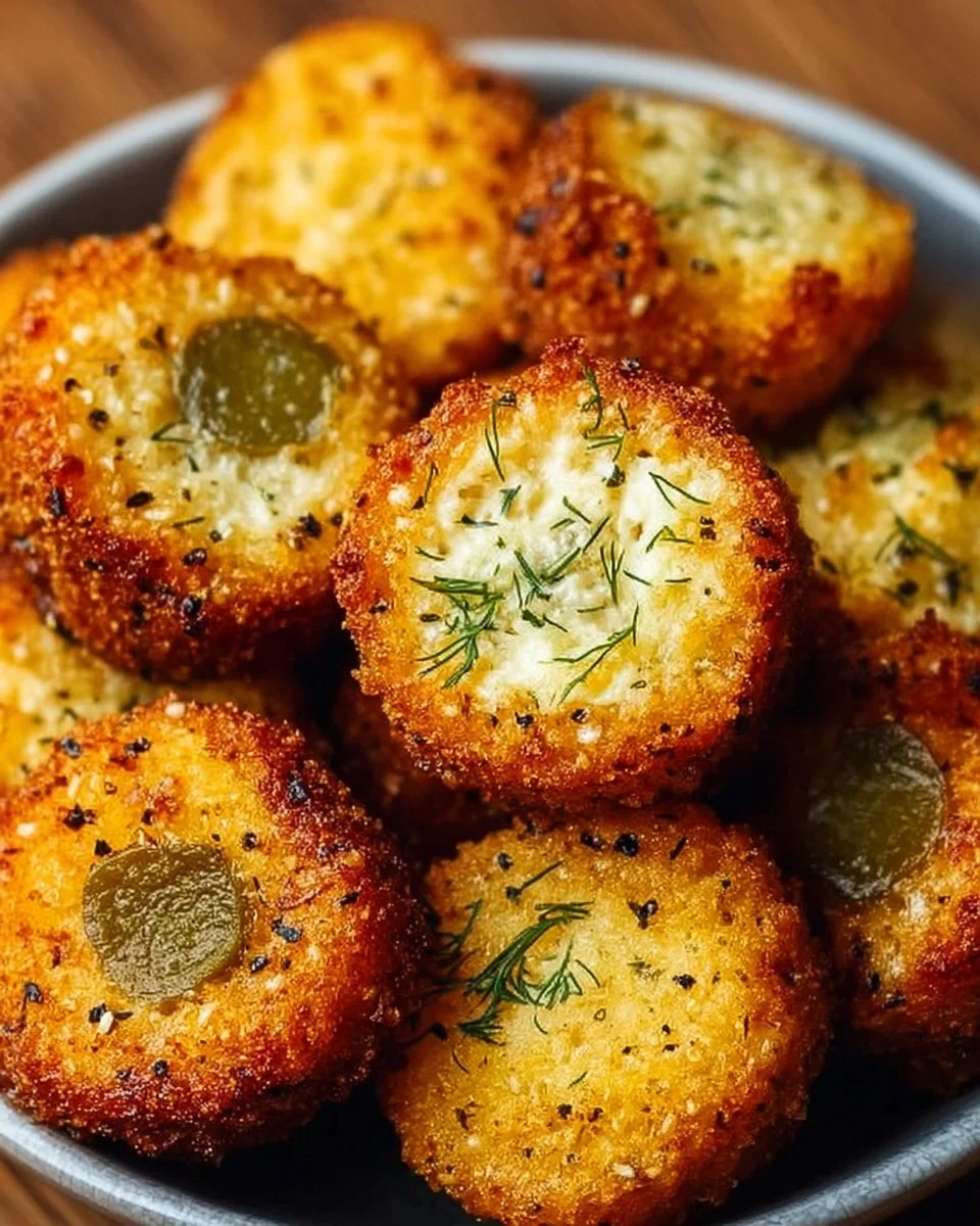 Dill Pickle Ranch Keto Cheese Bites with low net carbs