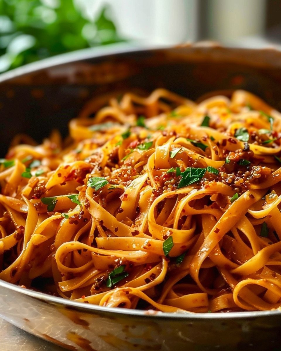 Spicy Chili Garlic Noodles
