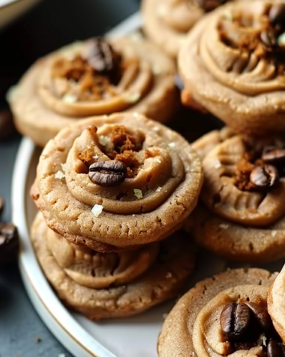 Melt-in-Your-Mouth Coffee Butter Cookies for Holiday Joy
