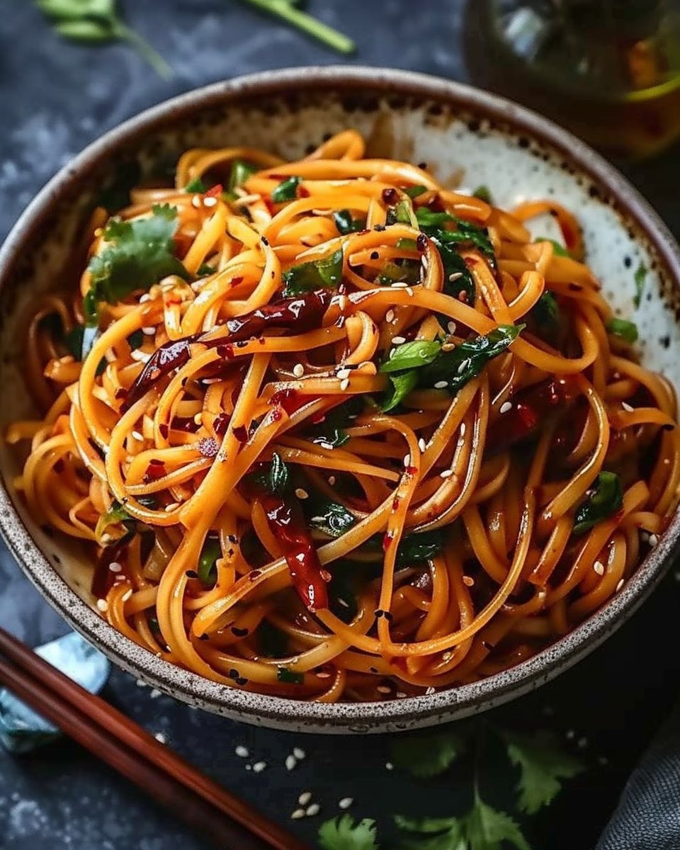 Spicy Chili Garlic Noodles