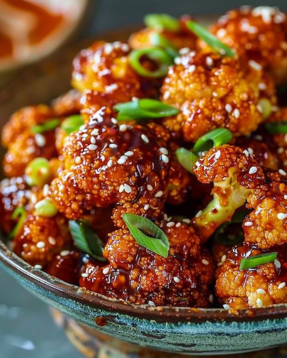 Korean Baked Cauliflower