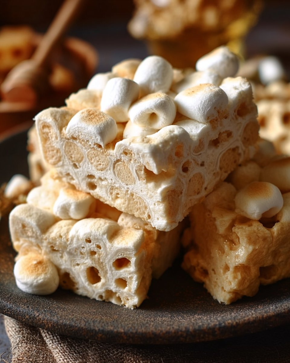 Honeycomb Marshmallow Treats