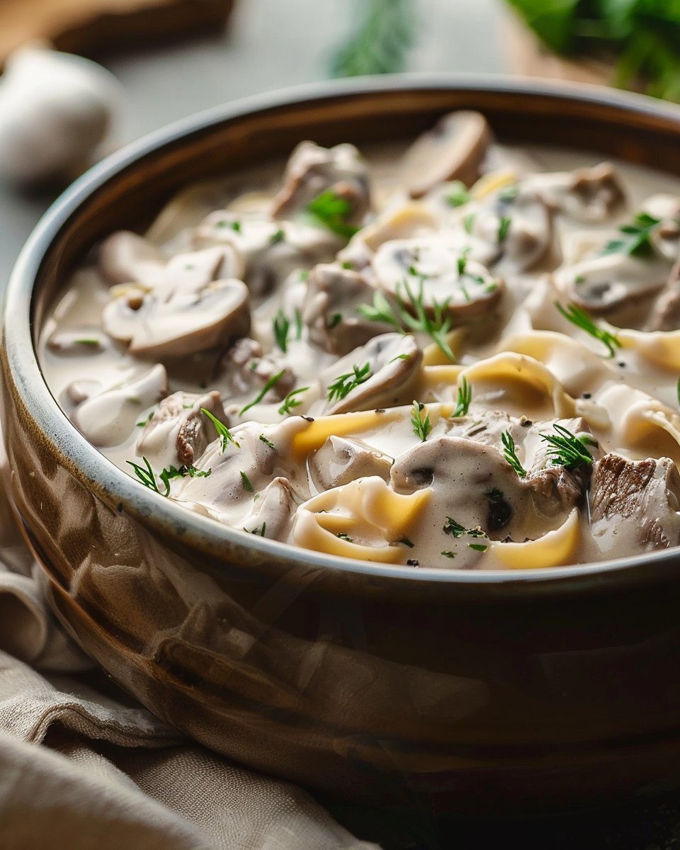 Beef Stroganoff