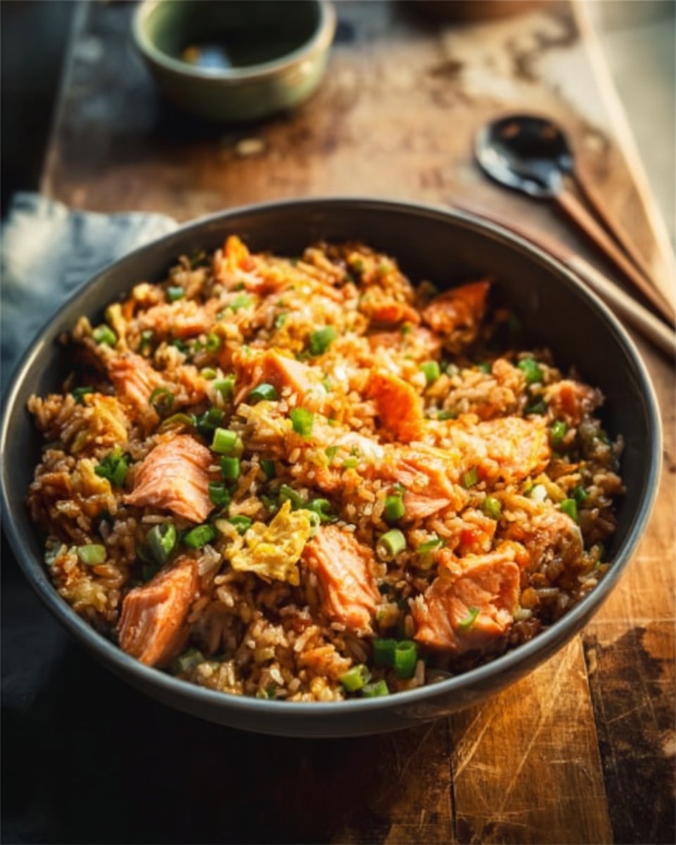 Salmon Fried Rice