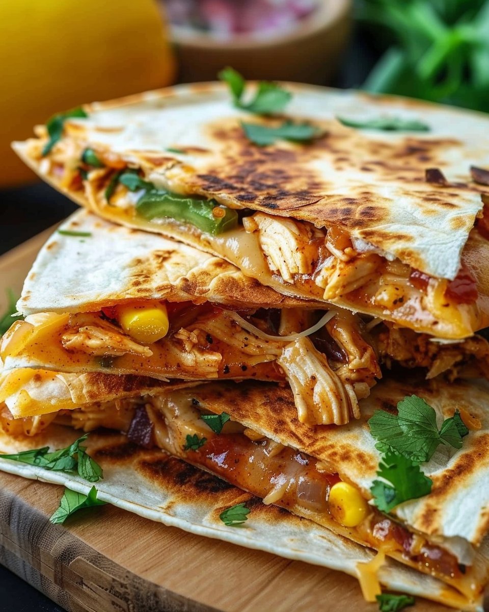 BBQ Chicken Quesadillas – The Perfect Easy Dinner Idea