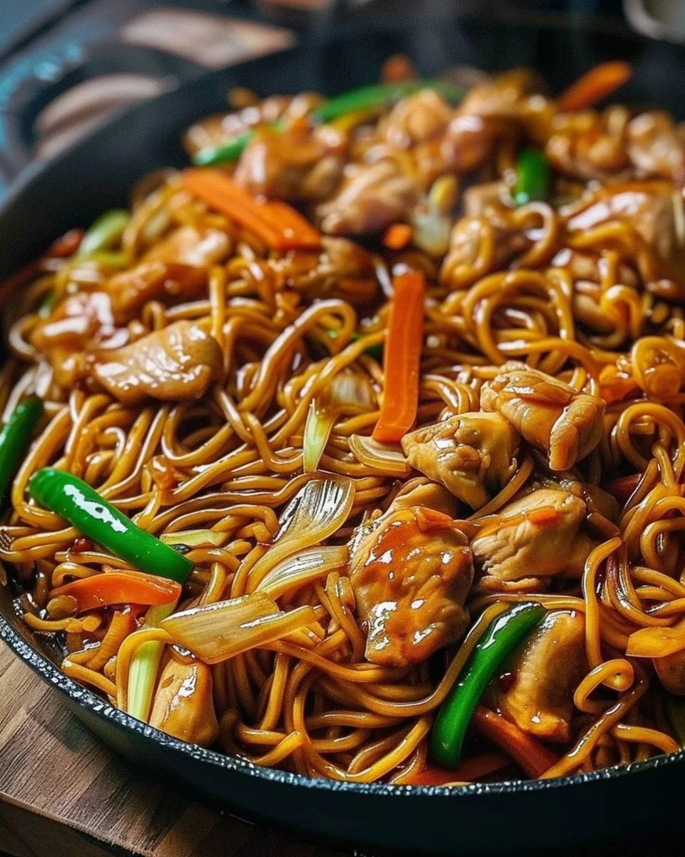 Chicken Lo Mein Recipe
