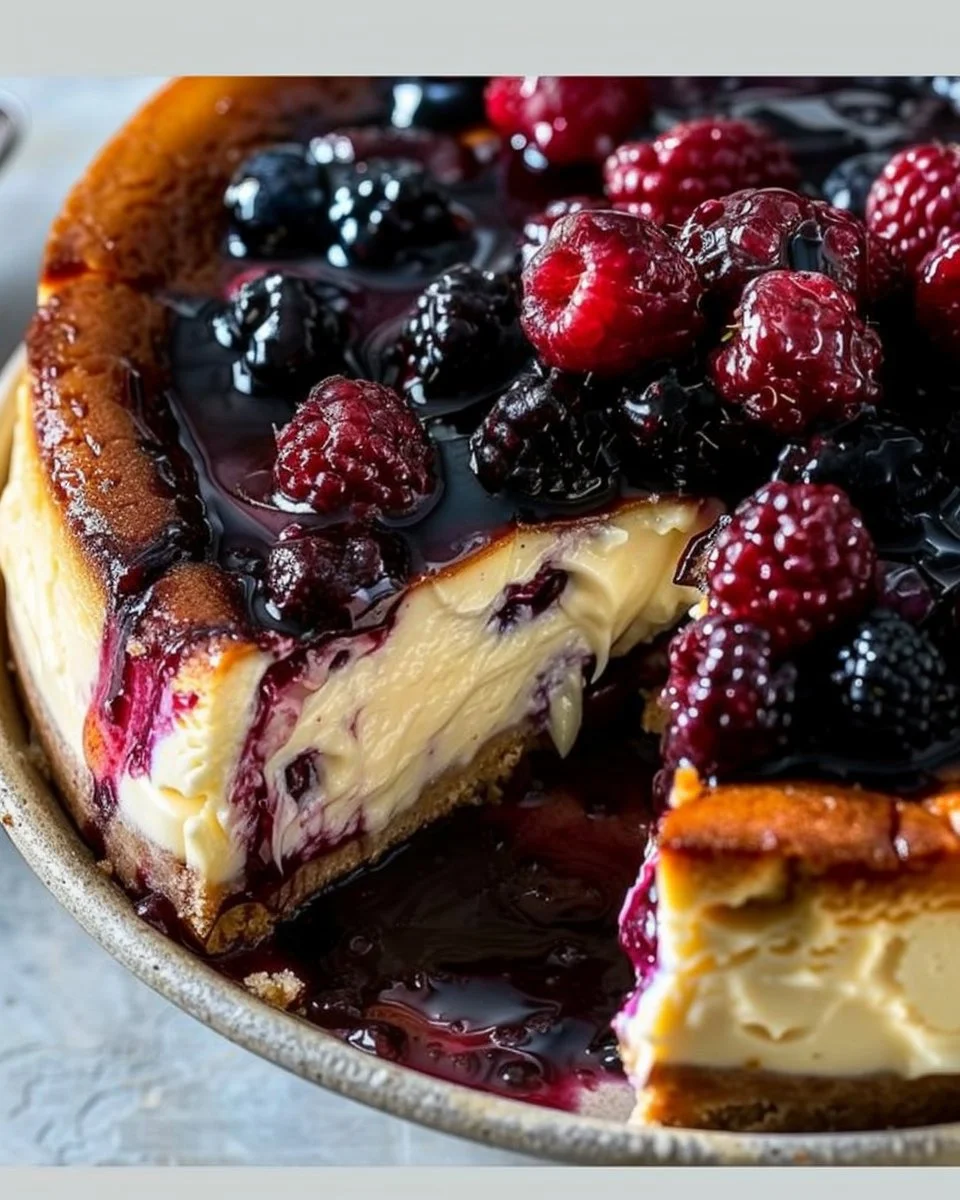Citrus Berry Burnt Cheesecake: A Luscious Twist on a Classic Favorite