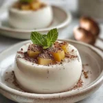 Delicious Coconut Panna Cotta dessert with a tropical touch