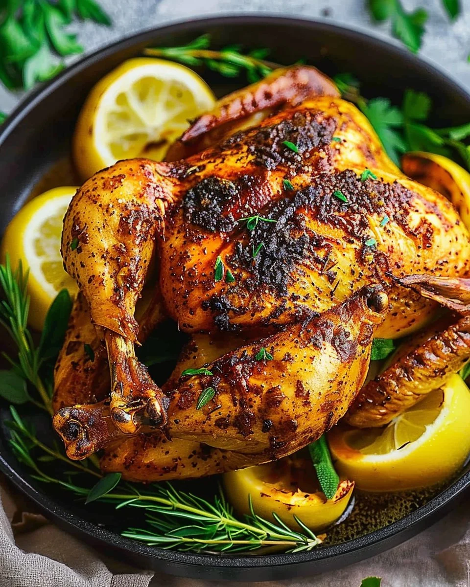 Easy Air Fryer Whole Chicken