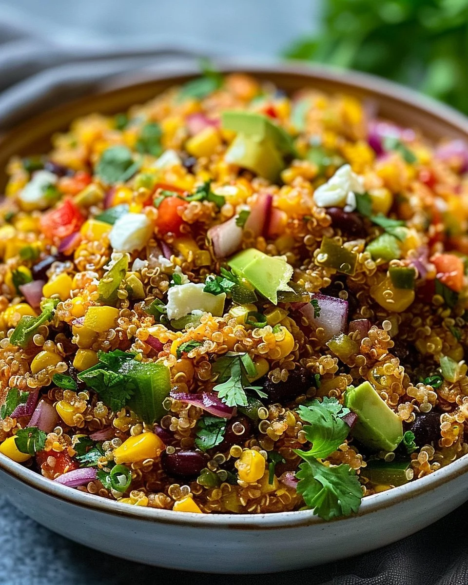 Mexican Street Corn Quinoa Salad