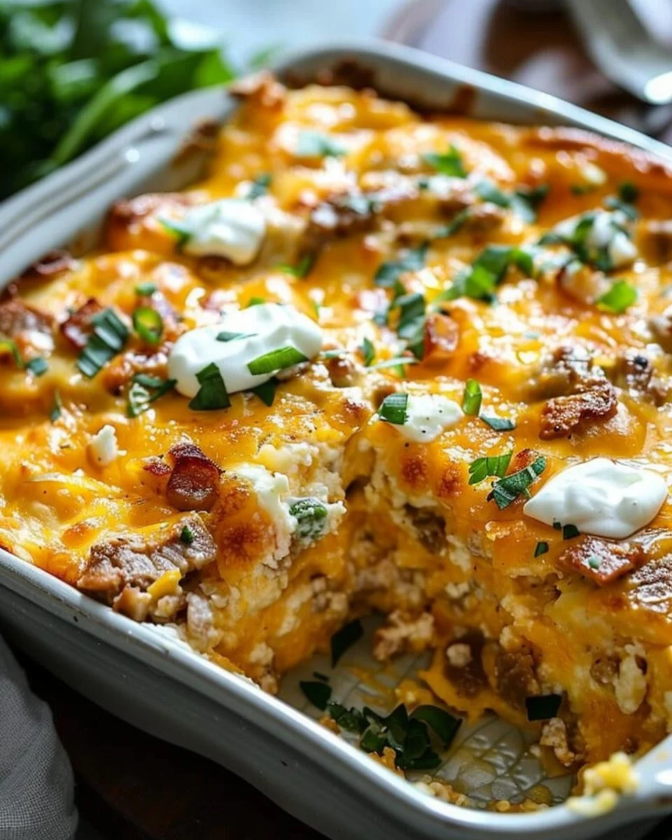 The Ultimate Overnight Breakfast Casserole