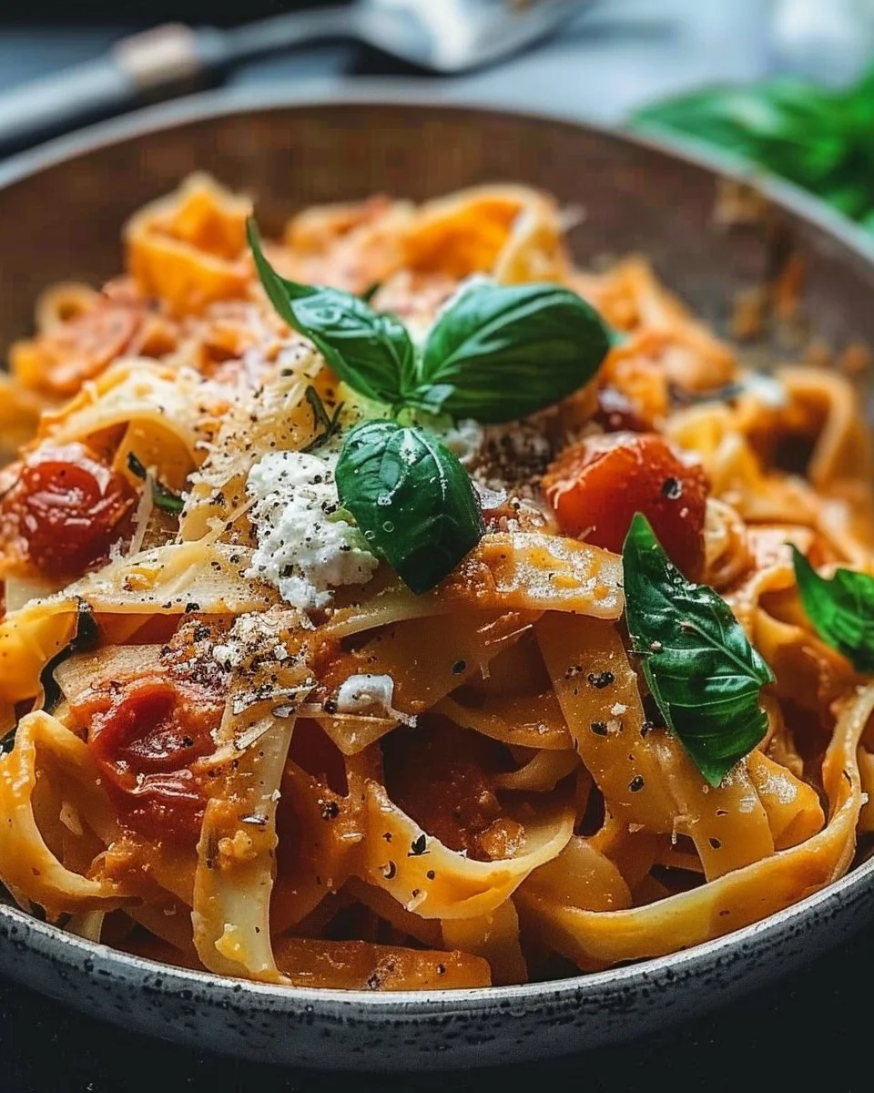 Tomato Ricotta Pasta 2 Tomato Ricotta Pasta