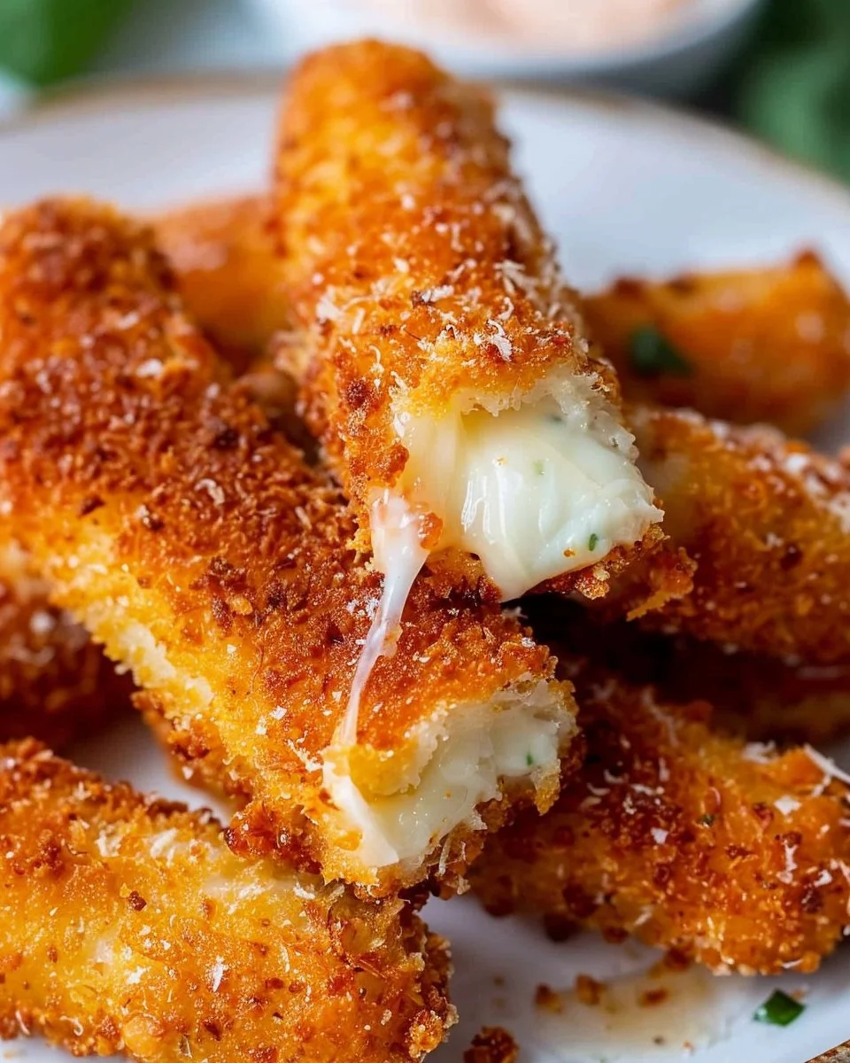 Air Fryer Mozzarella Sticks