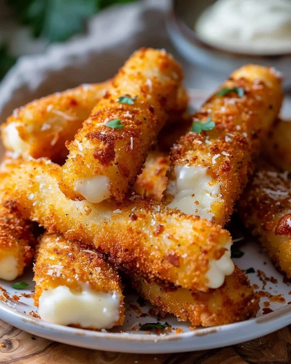 Air Fryer Mozzarella Sticks