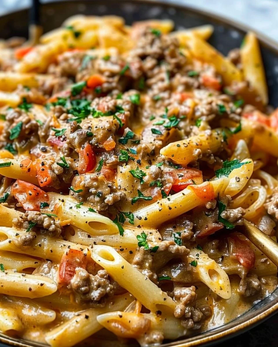 Creamy Beef Pasta