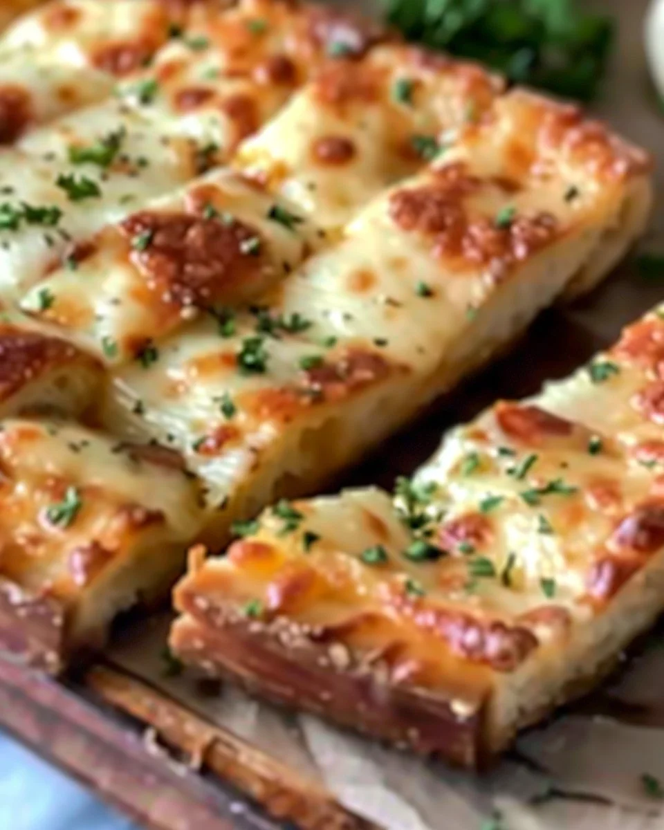 Easy Cheesy Garlic Bread 2 Easy Cheesy Garlic Bread