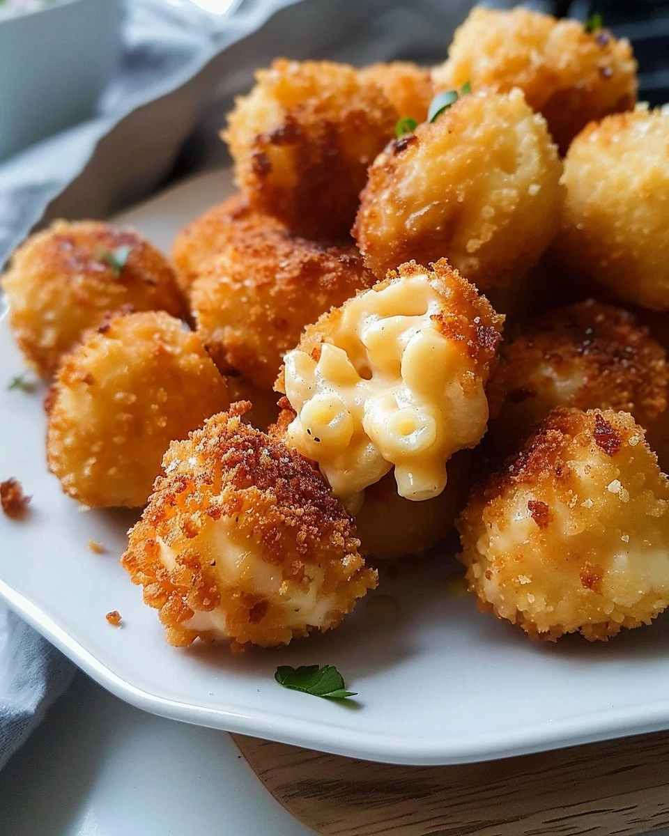 Fried Mac and Cheese Bites