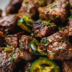 Delicious garlic butter steak bites ready in 15 minutes