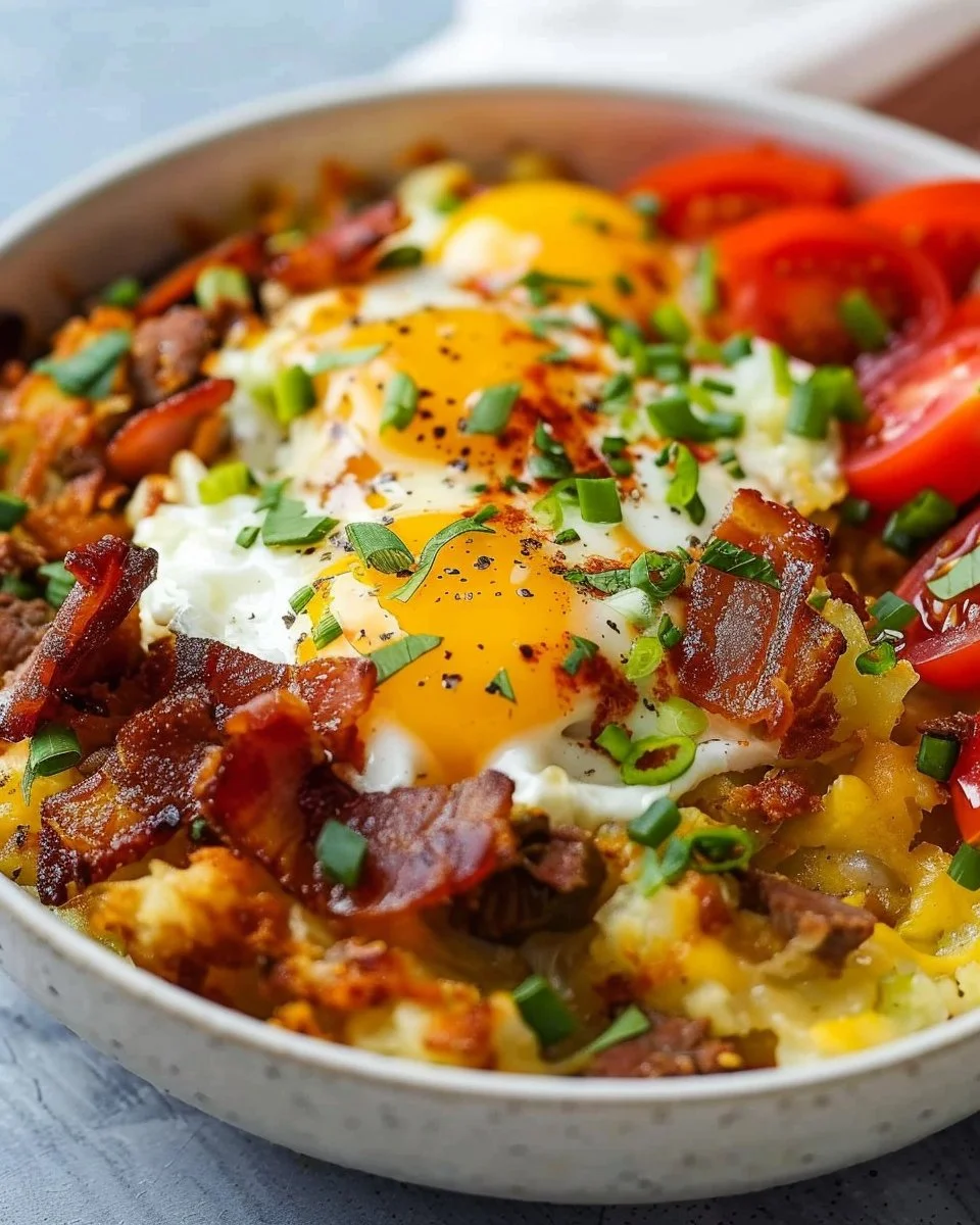 Hash Brown Breakfast Bowls 2 Hash Brown Breakfast Bowls