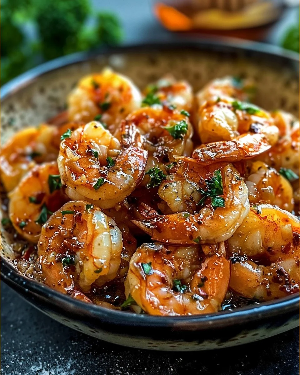 High-Protein Honey Garlic Shrimp 2 High-Protein Honey Garlic Shrimp