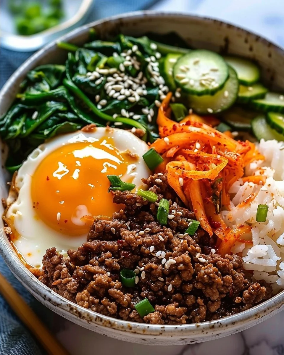 Korean Ground Beef Bowl