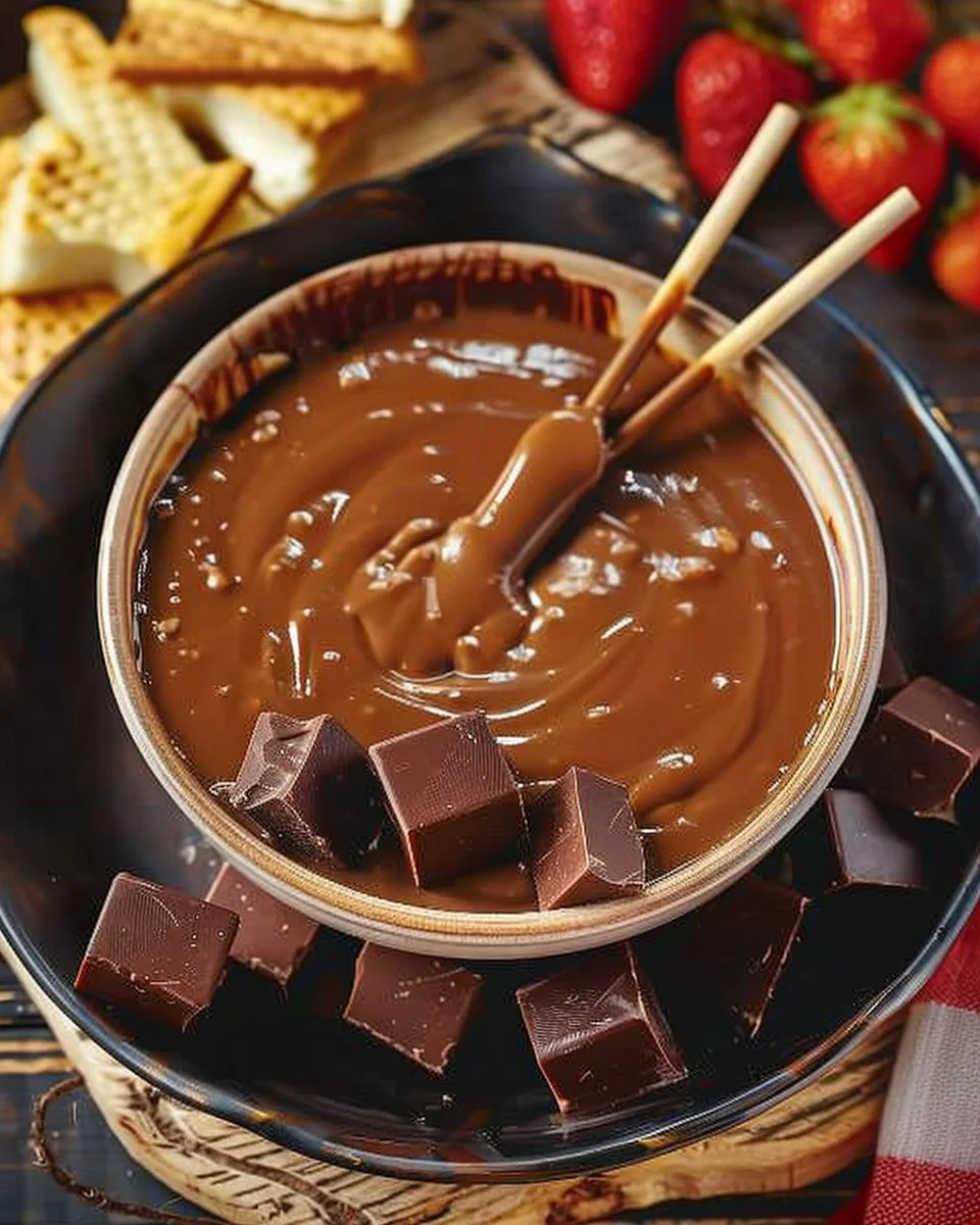 Melting Pot Chocolate Fondue