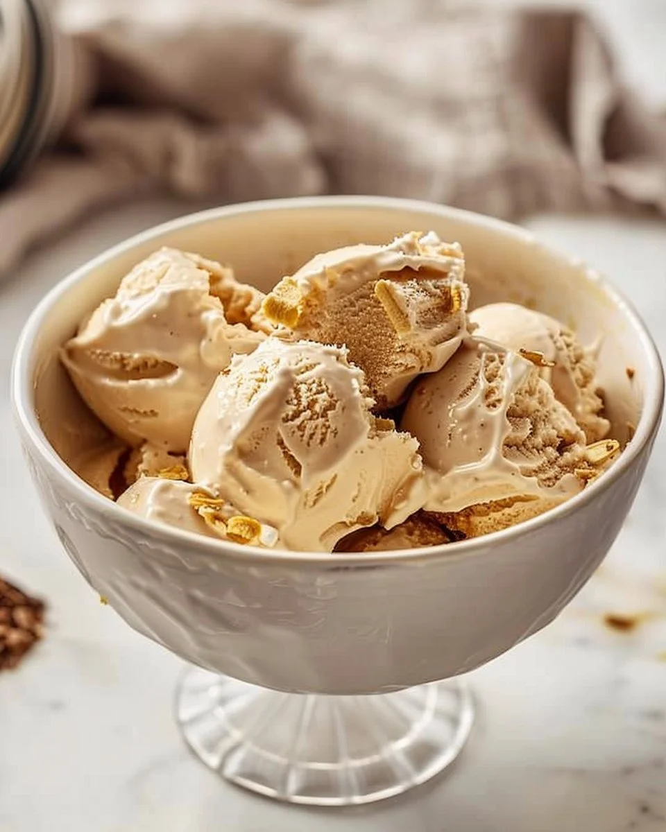 Ninja Creami Protein Ice Cream 1 Ninja Creami Protein Ice Cream in a bowl topped with fresh fruit.