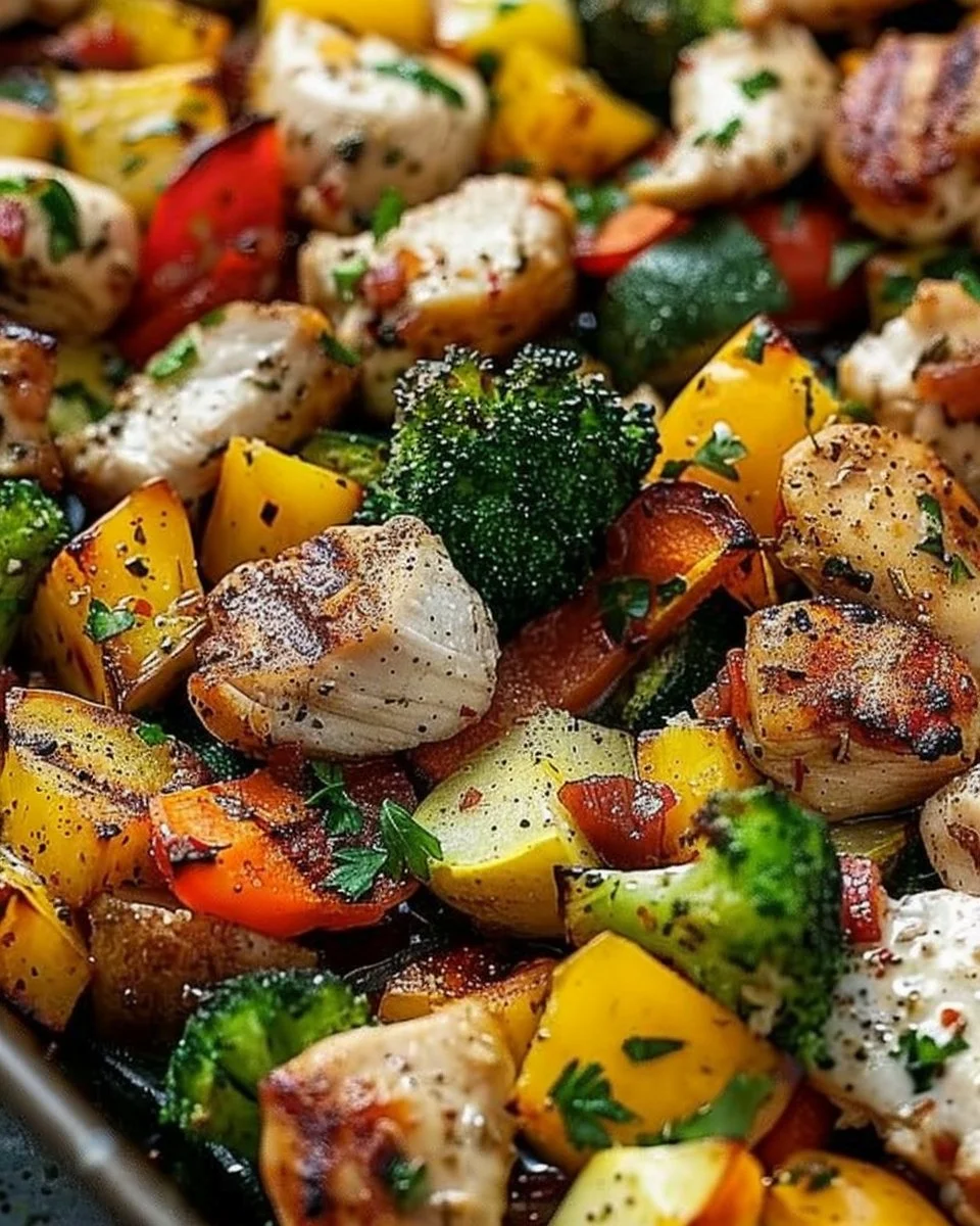 Sheet Pan Ranch Chicken and Veggies: A One-Pan Wonder for Busy Weeknights 2 Sheet Pan Ranch Chicken and Veggies: A One-Pan Wonder for Busy Weeknights