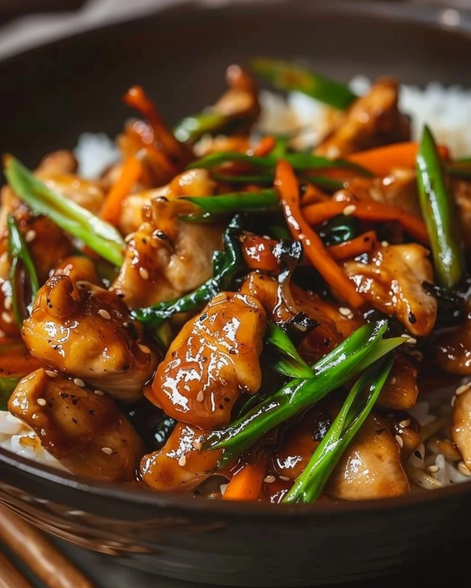 Quick and easy 30-minute teriyaki chicken stir fry with vibrant vegetables