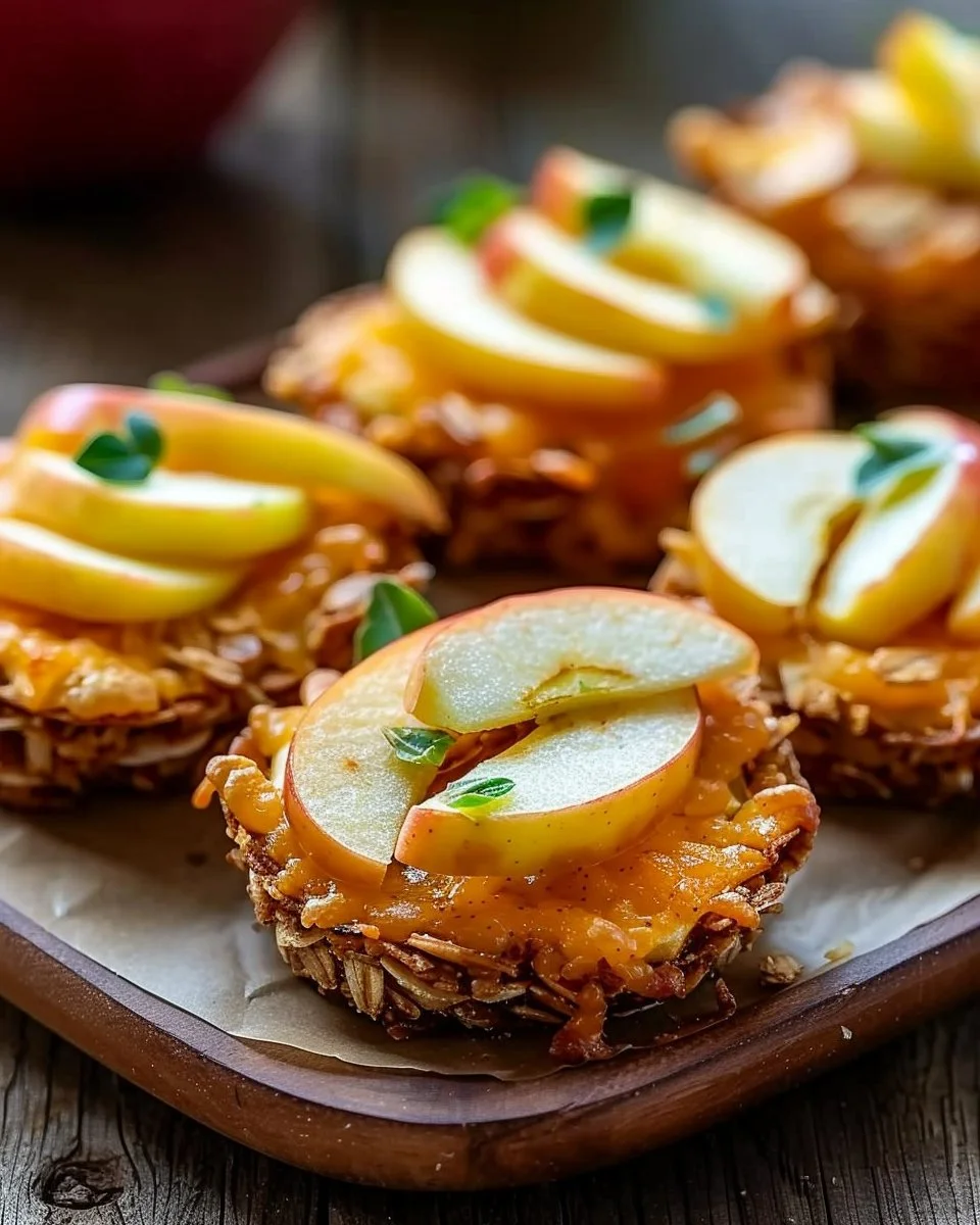 Apple Cheddar Cracker Bites 3 Apple Cheddar Cracker Bites