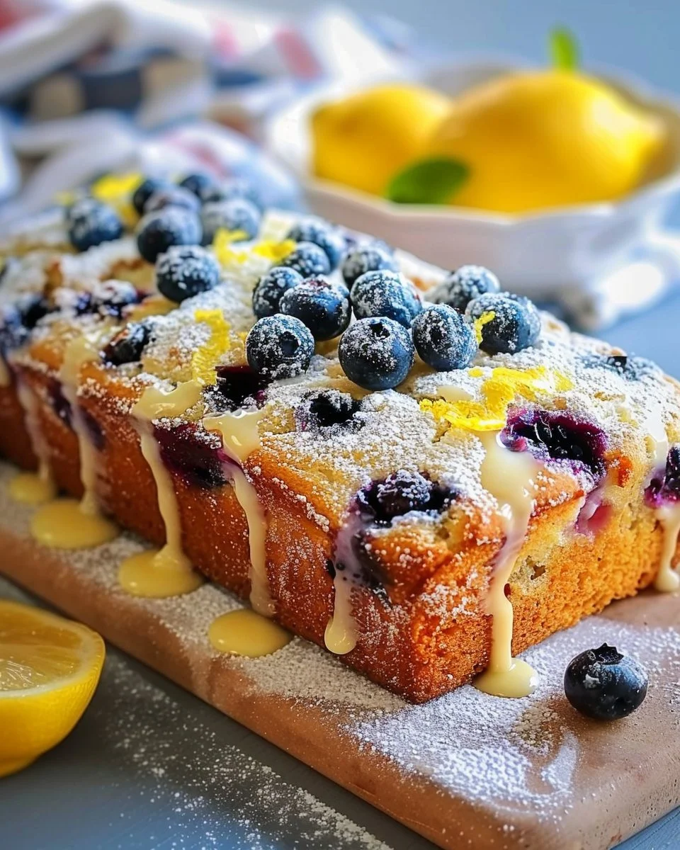 Blueberry Lemon Bread 2 Blueberry Lemon Bread