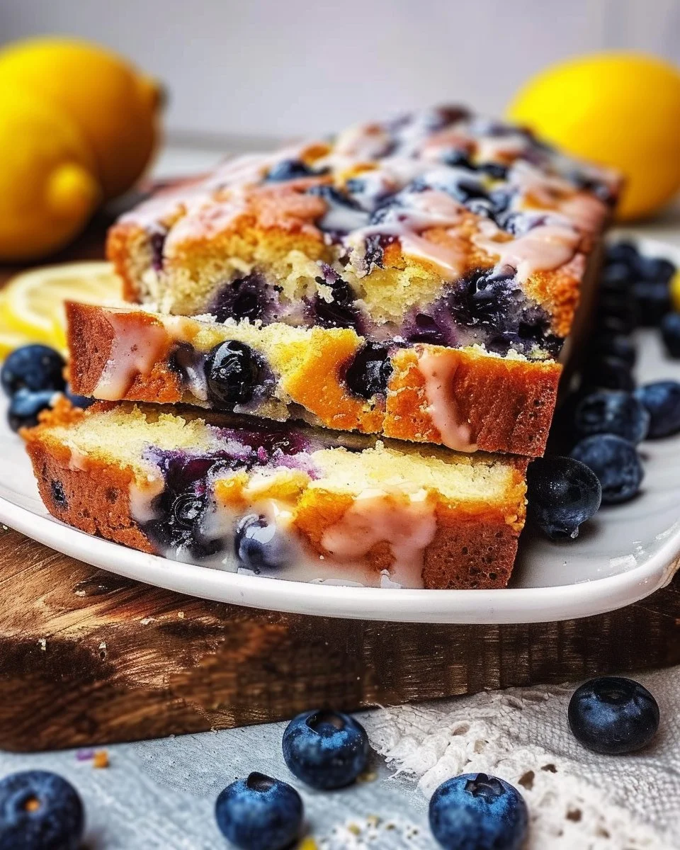 Blueberry Lemon Bread 3 Blueberry Lemon Bread