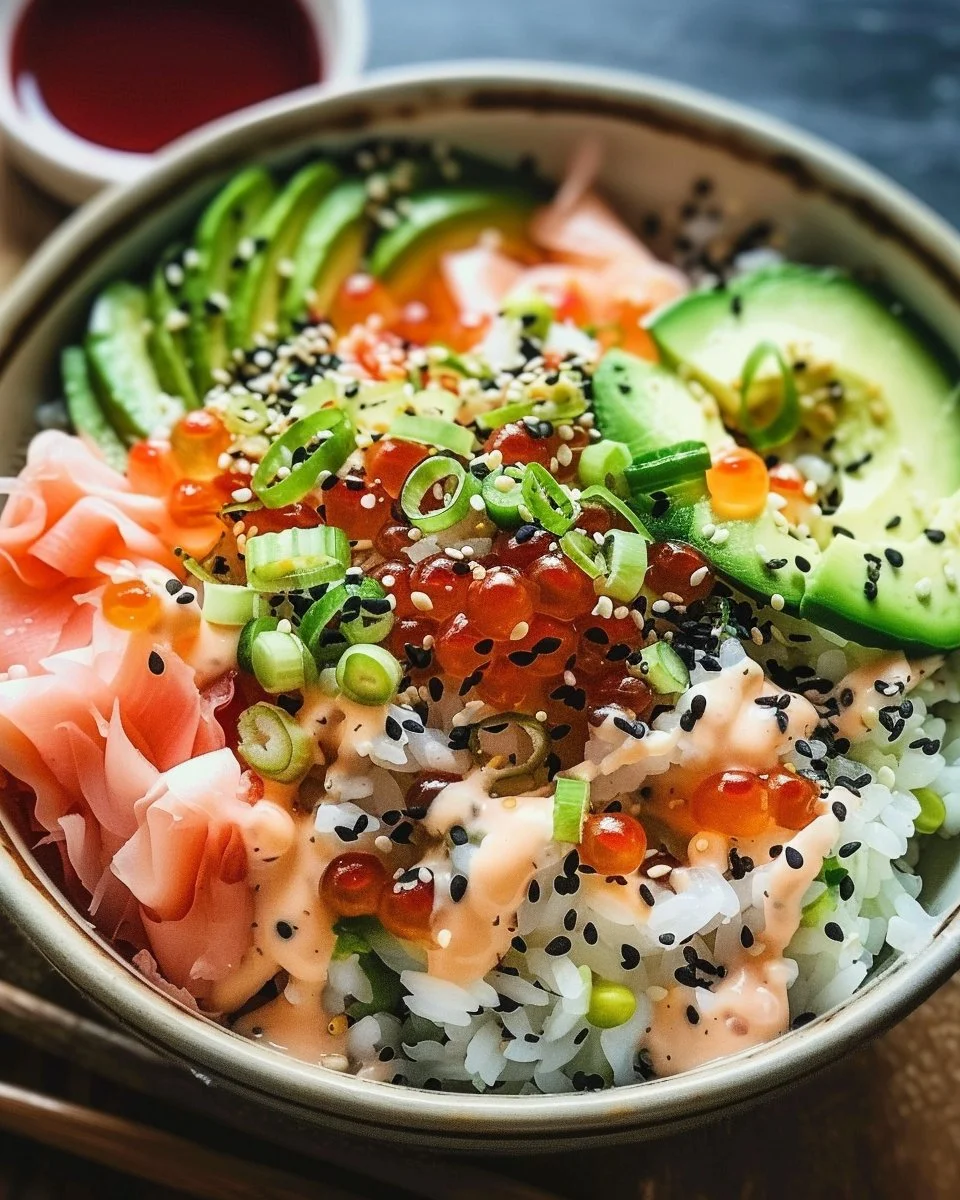 California Roll Sushi Bowl